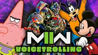 OPTIMUS PRIME AND PATRICK STAR MAKE COD LOBBIES GOOFY | MW2 (Voicetrolling)