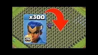 Max Royal Champion VS Max Hidden Tesla Attack(Clash Of Clans)