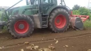 Fendt939Vario + Ahwi UZM700 Elektro-Silver mulczer wycinka