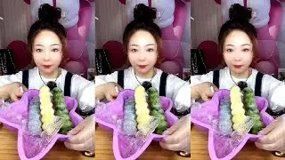 ASMR THIN ICE EATING