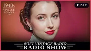 1940s Night City Jazz & Rain Ambience 🌃 Relaxing Vintage Radio for Sleep