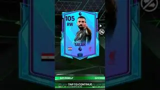 POTM Salah UNBOXING #eafifamobile #eafc #eafcmobile24 #fifamobile #fifa #football #shorts