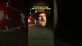 He had hoped to play Eleven in Stranger Things.#funny#DavidHarbour#celebrity#foryou