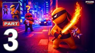 Stealth Master: Assassin Ninja - Gameplay Walkthrough Part 3 - Stealth Ninja Assassin (Android, iOS)