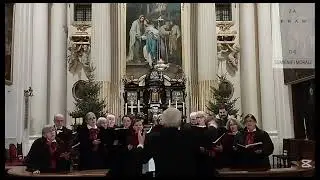 OJ MALUŚKI MALUŚKI - kolęda w wykonaniu WARSZAWSKIEGO CH&Oacute;RU POLONIA w Kościele Wizytek