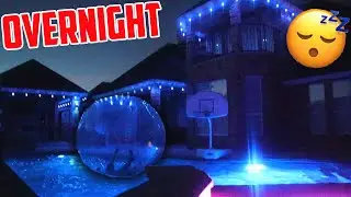 Spending The Night In a Zorb Ball - Overnight Challenge