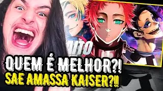 REACT  a New Gen - Itoshi Saem Don Lorenzo e Kaiser | KAITO | Blue Lock | Johnny Reacts