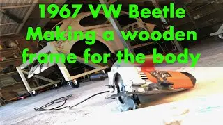 Building wooden dollies for VW Beetle