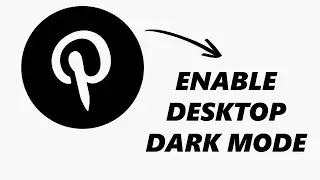 Как включить темный режим на ПК в Pinterest