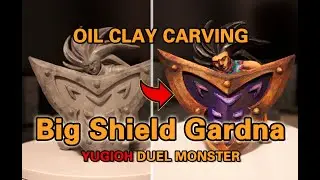 Yugioh Oil clay carving. Made a Big Shield Gardna by self if can not buy in anywhere.