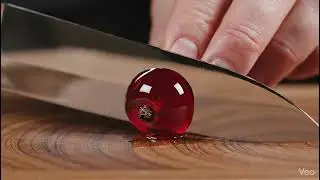 ASMR Currant Made of Glass | Ultra Relaxing Cutting Sounds