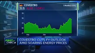 Gas prices in Europe expected to 'remain volatile': Covestro CEO