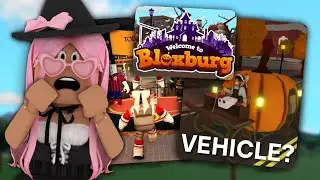 BLOXBURG HALLOWEEN STORE AND NEW VEHICLE?? CRAZY LEAKS!