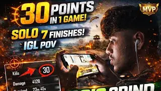 || 30 POINTS DOMINATION SOLO 7 KILLS IGL POV 🎯🔥 ||#trending#like#susbcribe#viral#jonathangaming