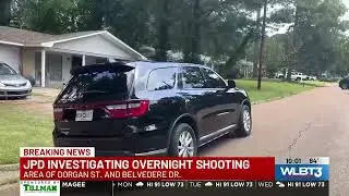 Homes damaged after shooting in Jackson overnight