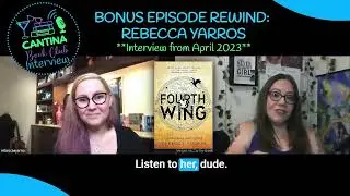 Rebecca Yarros discusses her character's development in her book Fourth Wing #podcast #booktube