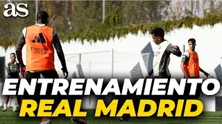 El ENTRENAMIENTO COMPLETO del REAL MADRID previo al LIVERPOOL vs REAL MADRID de CHAMPIONS LEAGUE