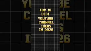 Top 10 YouTube Channel Ideas 2026 💡| New Viral Niches Revealed #shortvideo #channelideas #youtube