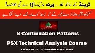 8 Continuation Patterns Explained | PSX Technical Analysis Course