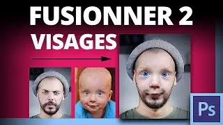 Comment mixer deux visages dans Photoshop |Tuto Photoshop