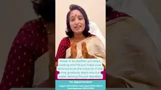 Why Drinking Water from an Earthen Pot Is Healthy | Natural Minerals & Hydration | Dr. Jyosthna