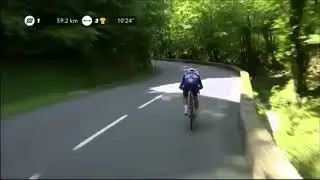 Chute de Philippe Gilbert / Philippe Gilbert&rsquo;s crash at Tour de France 2018