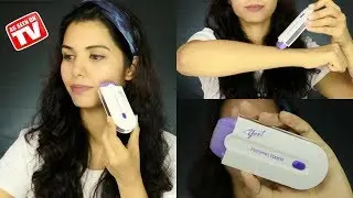 YES! Finishing Touch Hair Remover- Demo & Review | omnistyles
