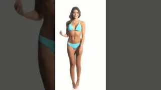 Volcom Women's Simply Seamless Triangle Bikini Top | SwimOutlet.com