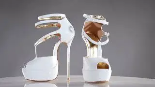 White Patent Princess Superarch 160mm High Heels 💎 Luxe My Body