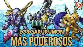 Los 5 Garurumon Más PODEROSOS de Digimon