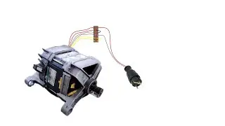 increase the power of the washing machine motor, washing machine motor external start, how to