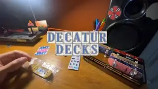 Decatur decks unboxing.