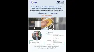 Pickling, Passivation & Cleaning for Stainless Steel 23 08 2022