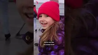 Eerste schaatsers al vroeg op het ijs | #shorts