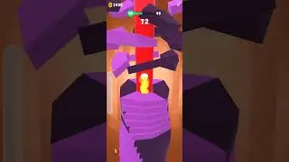 Drop Stack Ball 2 #viral #gameplay #shortsfeed #shortsyoutube #game #Ball