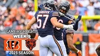 Chicago Bears vs Cincinnati Bengals FULL GAME | NFL 2025 Season | NFL Today| NFL FULL GAME