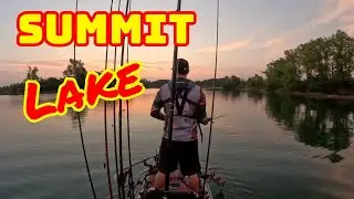 Summit Lake Indiana Bass Fishing Tournament