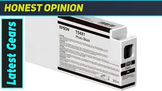 Epson T54X1 Tracer Ink: Unmatched Photo Black for SureColor P-Series