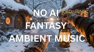 Winter Shire Ambience (1 Hour) ❄️ Hobbit-Inspired Music for Relaxation & Study