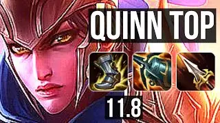 QUINN vs URGOT (TOP) | 3.5M mastery, 7 solo kills, 12/2/4, 500+ games | EUW Master | v11.8