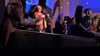 Petrushka puppet show. Introduction of the famous 'Petrushka Chord'