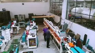 Fully automatic wooden finger joint machine