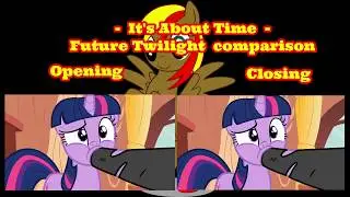 MLP: It's About Time - Future Twilight comparison
