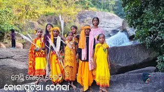 Koraputia Dhemsa Adivasi song Mendi loge chegbi Viral 🪩 Dance Cover Video Group Dance Udaypur 