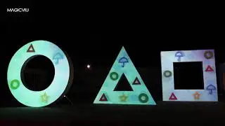 MAGICVIU Squad Game Projection Mapping