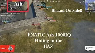 FNATIC Ash 1000 IQ Hiding in the UAZ | 7 Seas Domination | Mastery Scrims