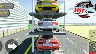 Multi Story Car Transport Truck - Android Gameplay Video - Car Games For Kids