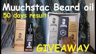 50 Days Result : Muuchstac Beard Oil and GIVEAWAY