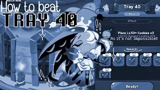 The easiest simplest guide on how to get through Tray 40 in cookie run kingdom! (W/O stormbringer)