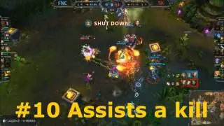 Fnatic nRated - Blitzcrank terror (fnatic vs SK) [LCS W10 D1]